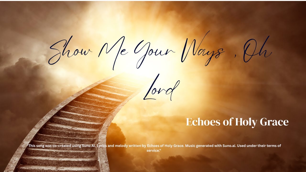 Show Me Your Ways O Lord | Scripture-Based Prayer Song | Christian Devotional | Echoes of Holy Grace