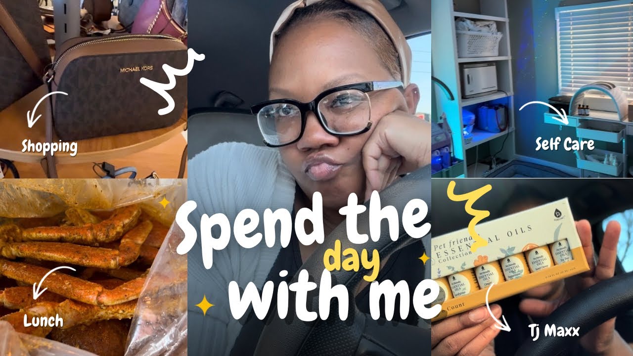 Делаю то, что хочу, весь день 🛍️🦀 | Видеоблог о дне