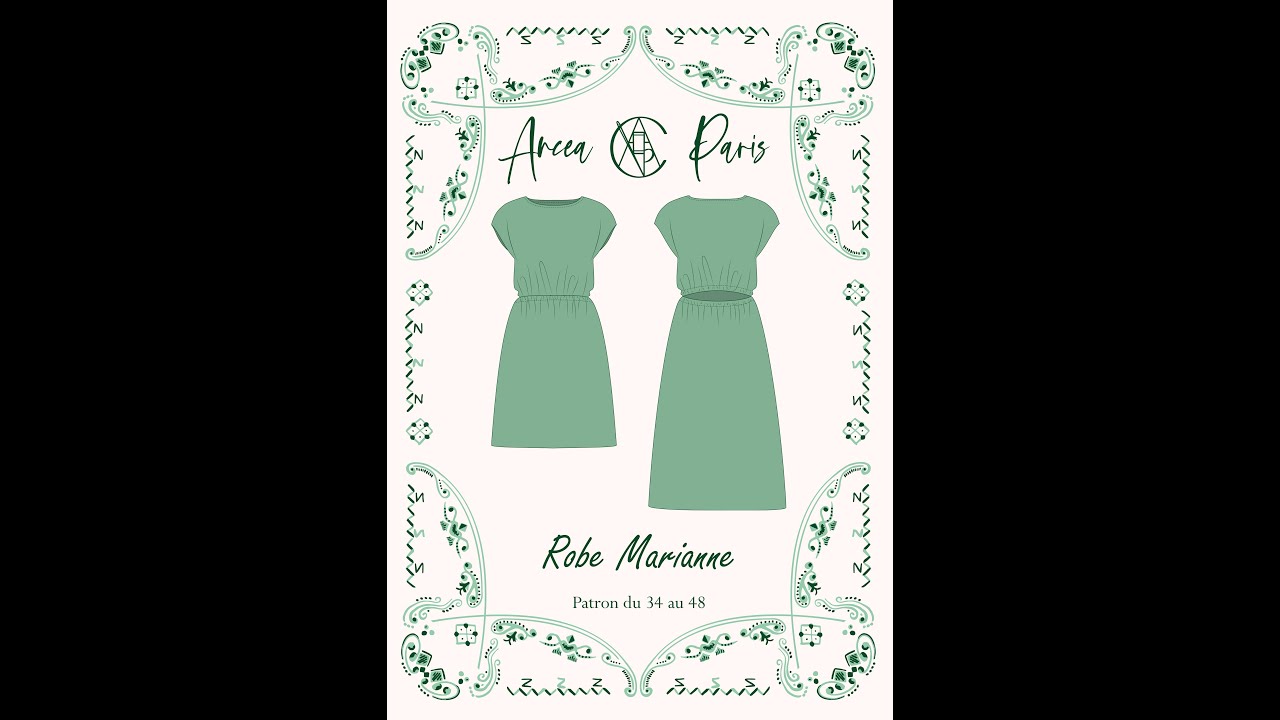 pas à pas Robe Marianne Ancea Paris