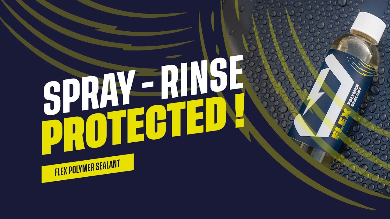 Protect The Exterior Of Your Car With Our FLEX Polymer Sealant - No Ceramic Coating Needed!