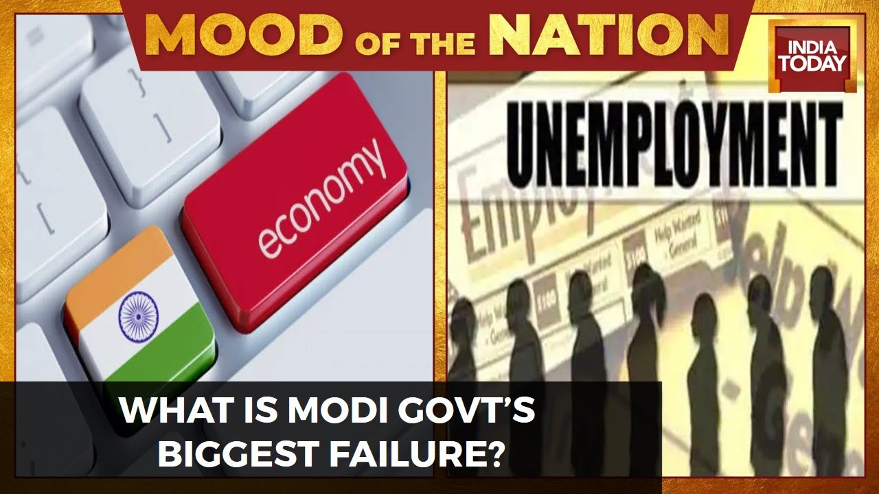 33% & 26% Say Modi Govt Failed In Handling Economy & Job Crisis, Respectively | Mood Of The Nation
