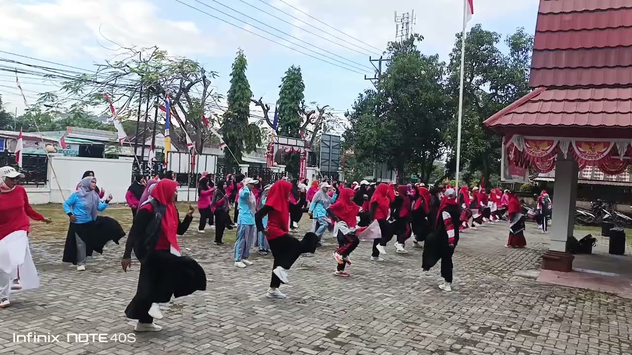 Senam akbar ORKI KSN Lombok tengah bagian selatan🤗(penujak, batujai, karang baru, batu tulis) 