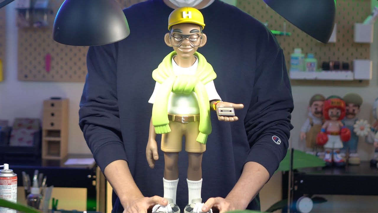 Making Art toy Fred