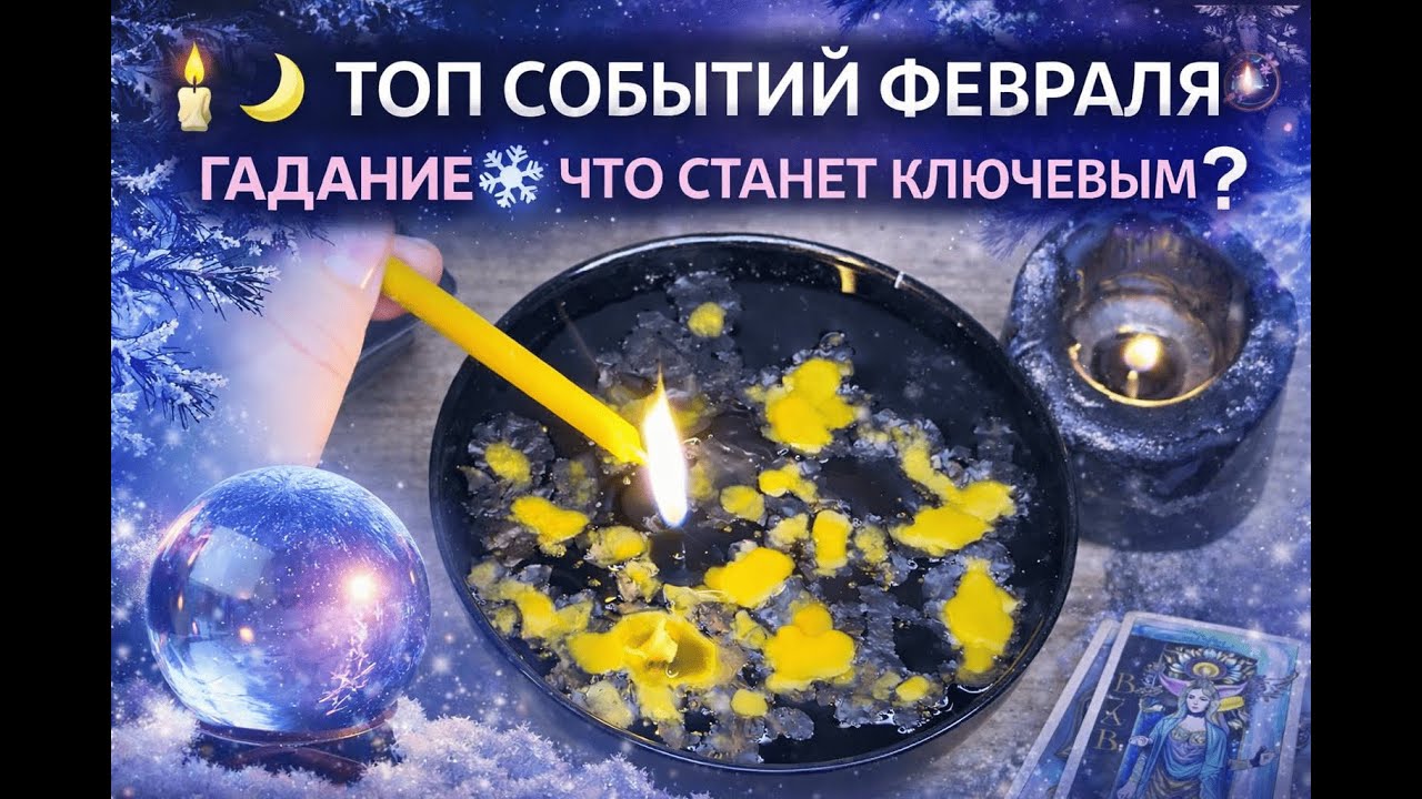 🕯️🌙 ТОП СОБЫТИЙ ФЕВРАЛЯ🔮 ГАДАНИЕ  ❄️ ЧТО СТАНЕТ КЛЮЧЕВЫМ❓🌎