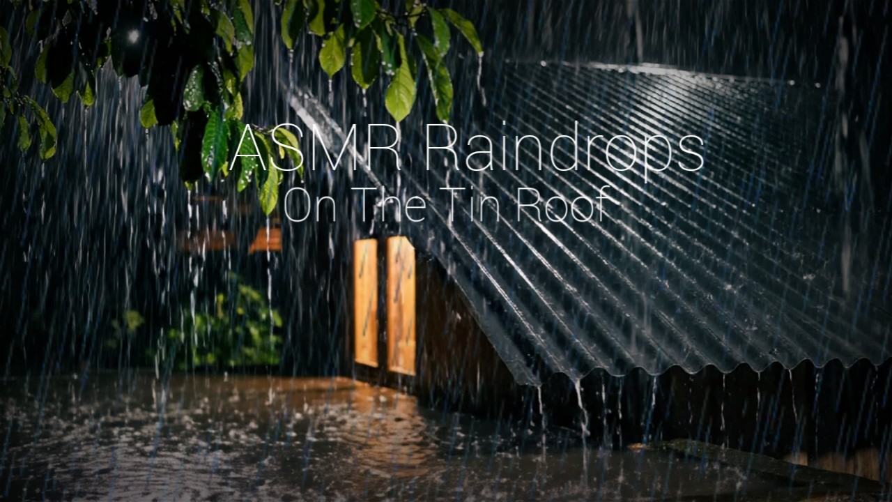 🌧️ NO ADS, Heavy Night Rain ASMR 🌧️ | Deep Sleep, Relaxing Rain Sounds (LIVE)