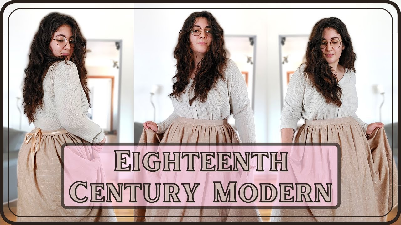 Making an Eighteenth-Century Petticoat and Pockets!