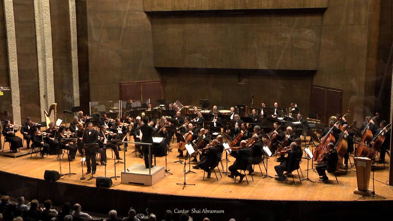 זכרתי לך - החזן שי אברמסון והתזמורת הסמפונית ירושלים רשות השידור