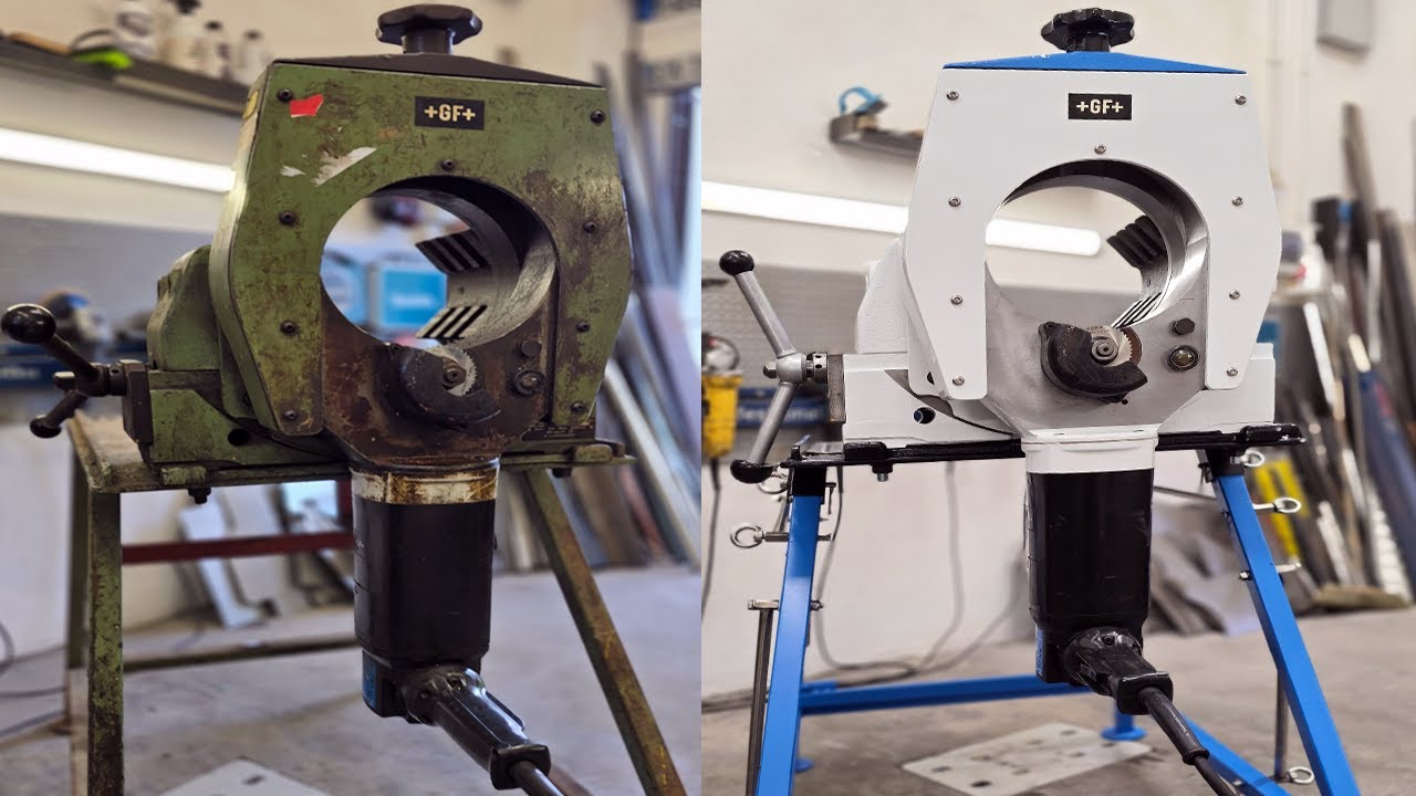 Regeneration of the Orbital Saw Georg Fischer RA4 , RA6 ,RA8 for pipes . Repair