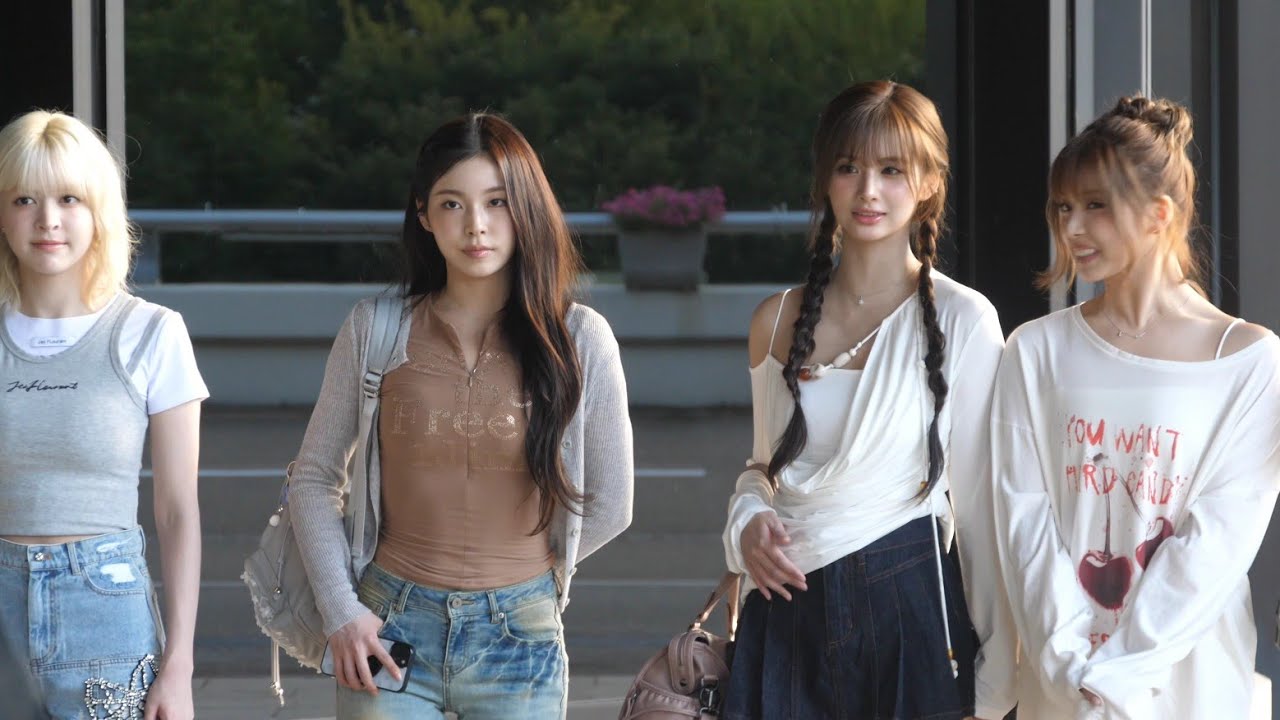 Nmixx 엔믹스 Airport Departure 250823 [4k]