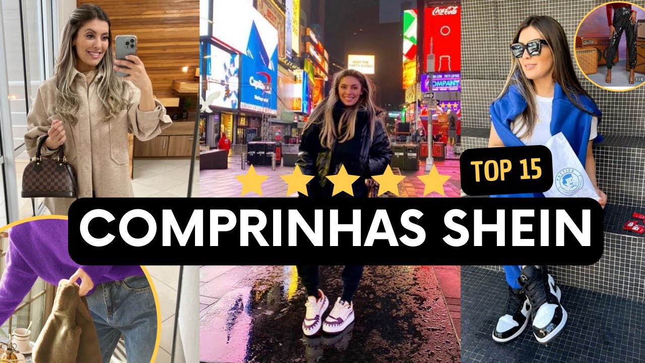 COMPRINHAS SHEIN, TOP 15 das minhas Comprinhas SHEIN
