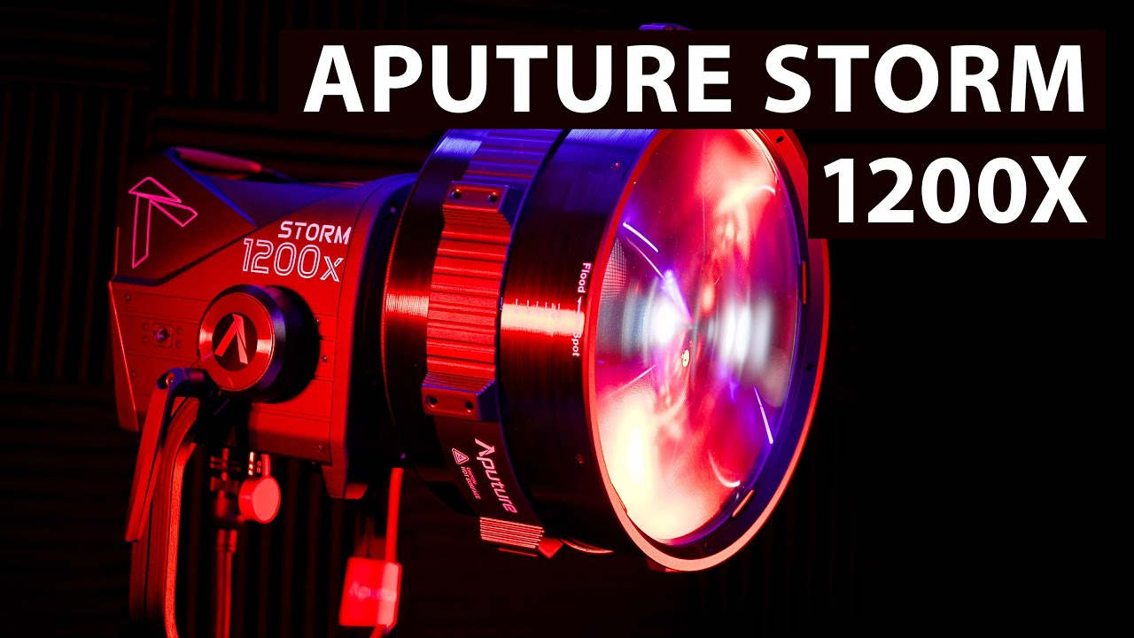 Полный обзор Aputure Storm 1200X. Да, он может работать в RGB режиме!