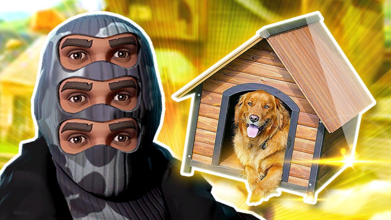 初プレイで作れたのは犬小屋でした。 - Fortnite #1