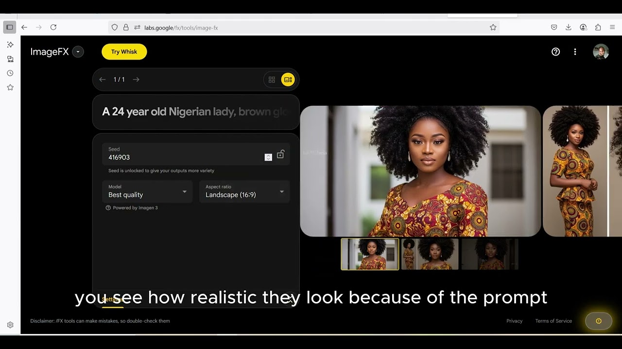 How to use GoogleImage Fx Ai to generate realistic Image #ai #facelessyoutube #aivideo #aigenerated