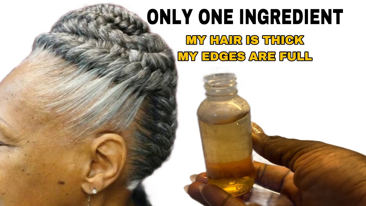 NO JOKE! I TRIED IT! MY HAIR GREW THICKER! This DIY HAIR GROWTH RECIPE BROKE THE INTERNET IN 3 DAYS!