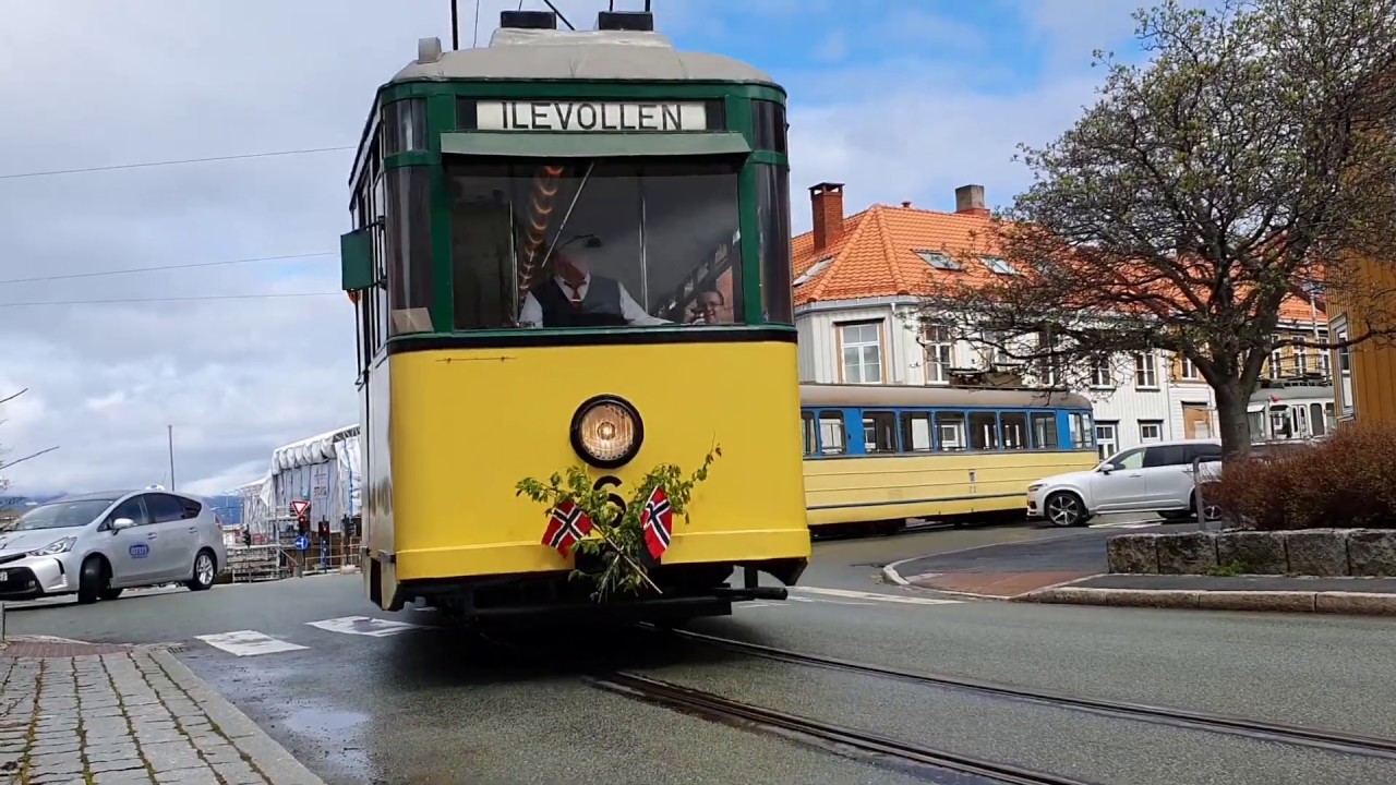CONSTITUTION DAY TRAM PARADE TRONDHEIM - 17.05.2020