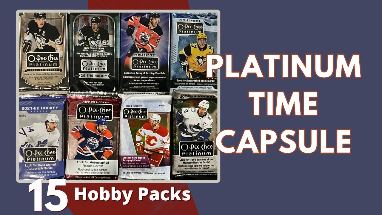 O-Pee-Chee Platinum Time Capsule: 8 Years, 15 Packs, How many numbered cards?