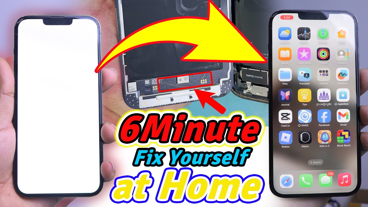iPhone 13 Pro Max White Screen &ndash; Easy Fix at Home