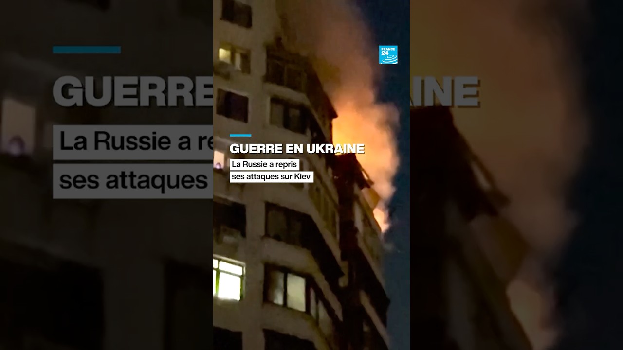 Guerre en Ukraine : la Russie a repris ses frappes sur Kiev &bull; FRANCE 24