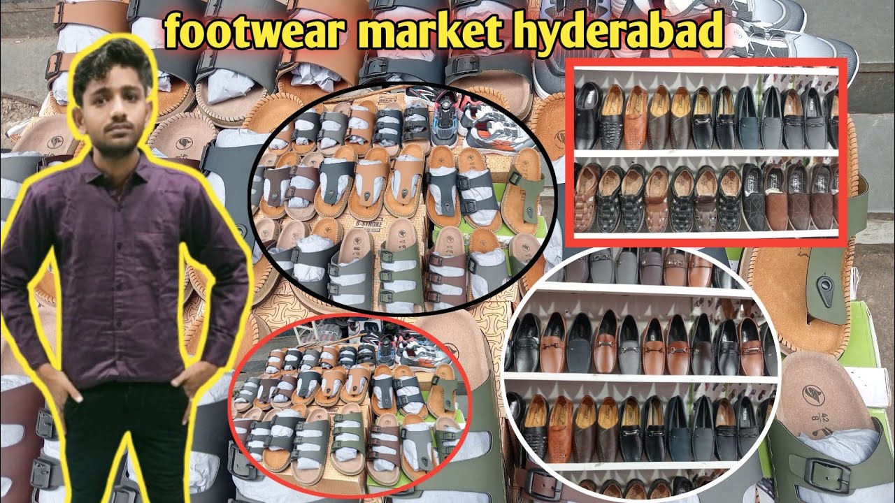 Wholesale foot wear market in Hyderabad, foot wear market hyderabad, shoe shop sapl shop, foot wear,