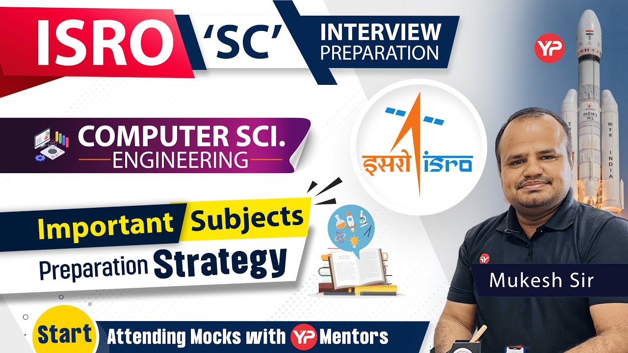 Important Subjects Preparation Strategy | Computer Science | ISRO 'SC' Interview Preparation