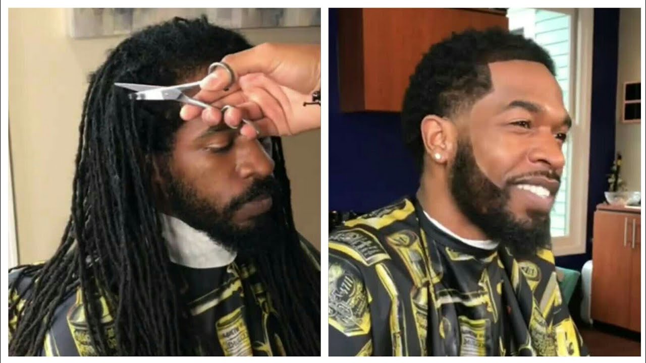 Dreadlocks To Short Hair Transformation #4 | Cut By Cali The Barber | Afro Haircut