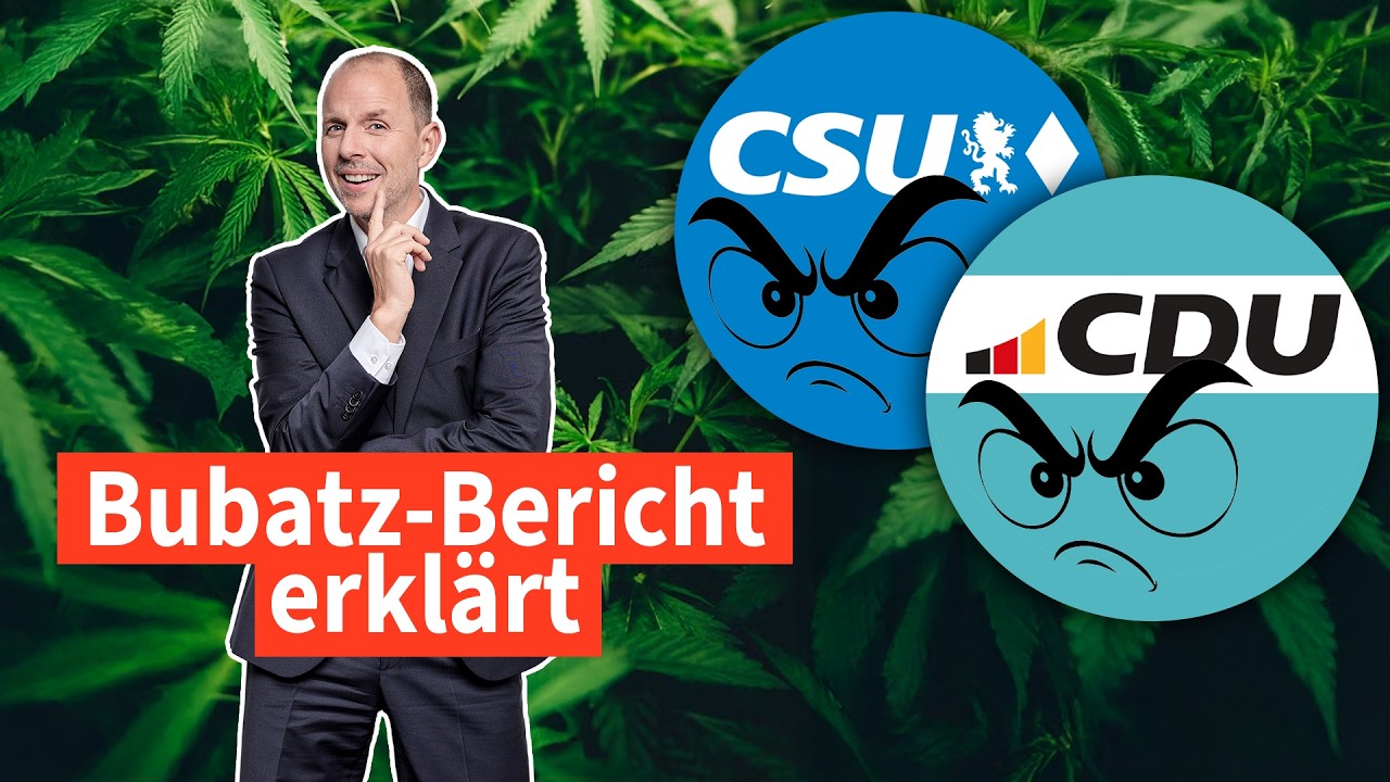 Droht Cannabis-Aus? Union verdreht brandaktuellen Bericht! | Anwalt Christian Solmecke