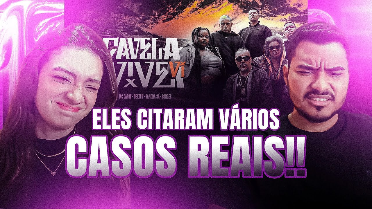 CASAL REAGE: Favela Vive 6 - ADL | Mc Carol | Dexter | Borges | Sandra Sá (Prod. Lenderk No BeaT)