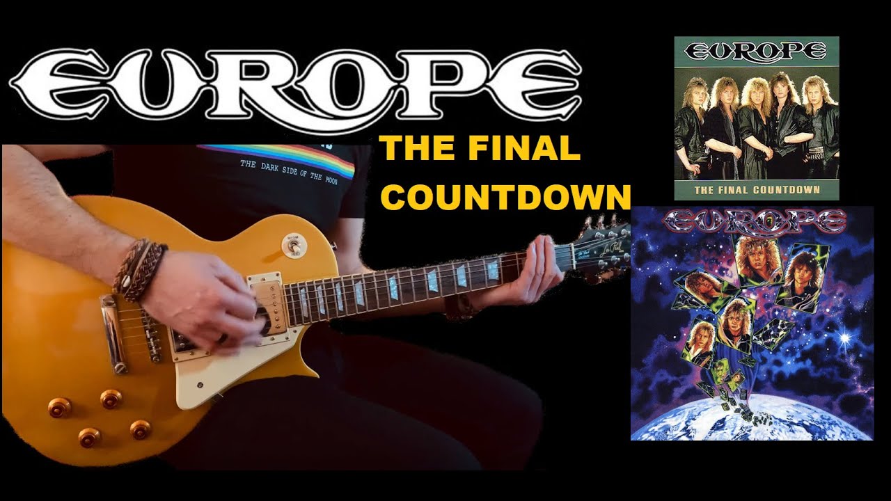 Europe - The Final Countdown - guitar rythm cover