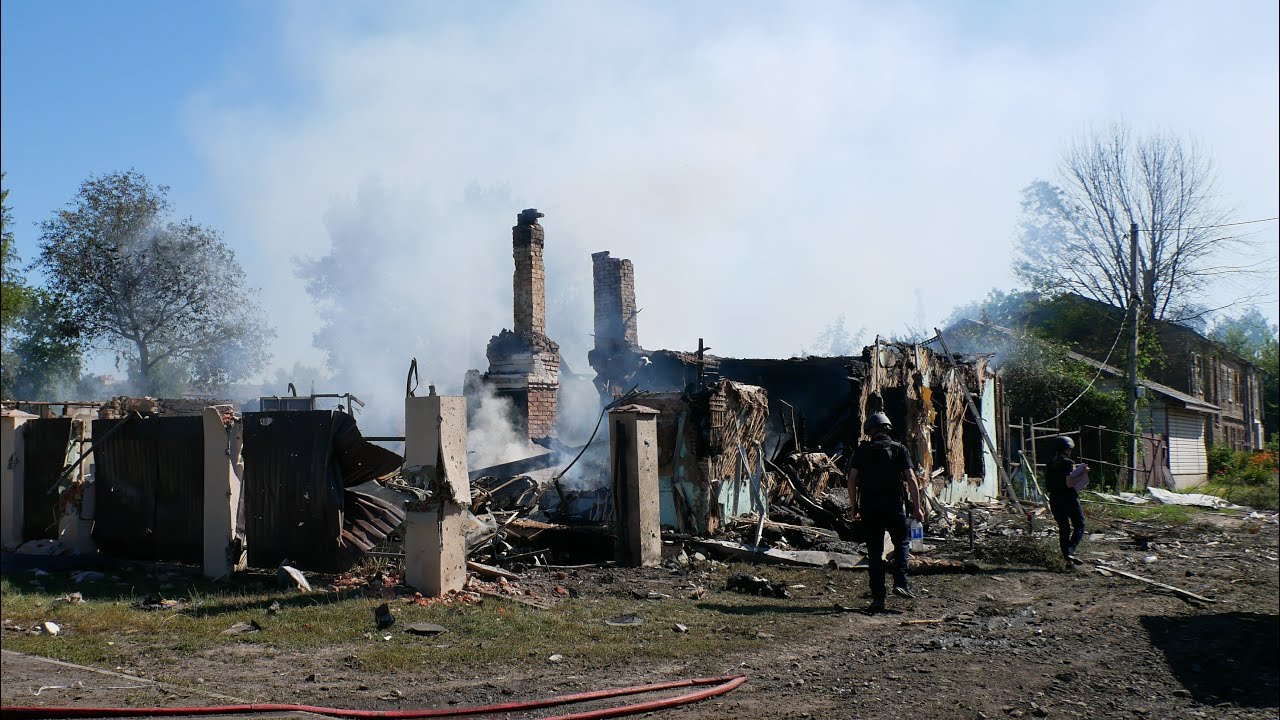 Наслідки повторного ворожого удару, який відбувся вночі 14-ого липня по Шостці