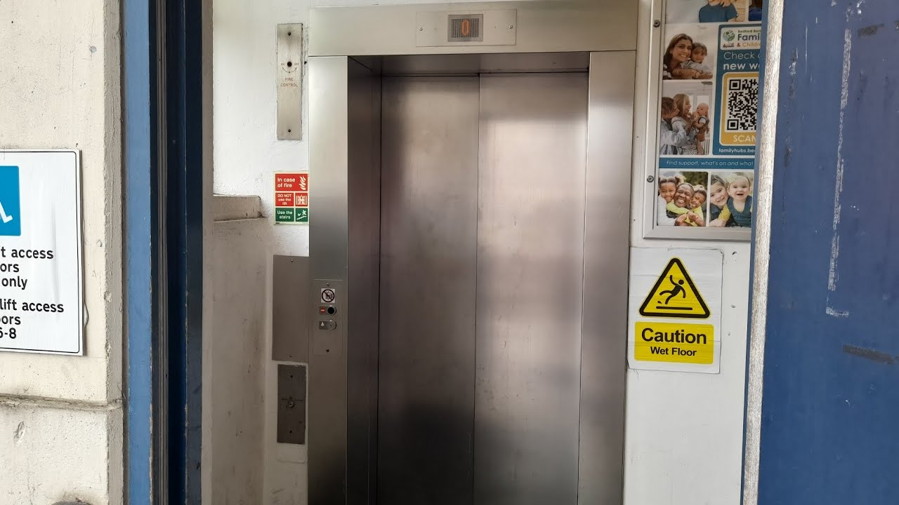 2017 Kone Monospace Lift at Lurke Street Car Park in Bedford 