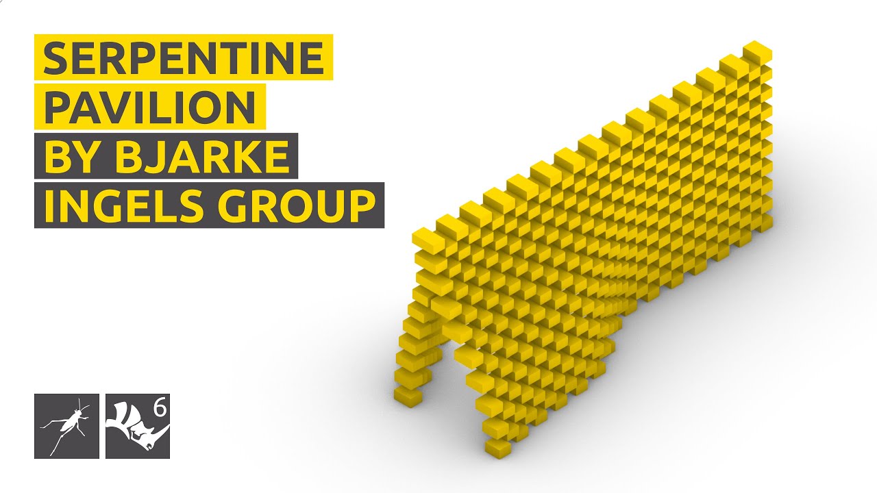 How to make the Serpentine Pavilion by BIG - Rhino/GH Tutorial