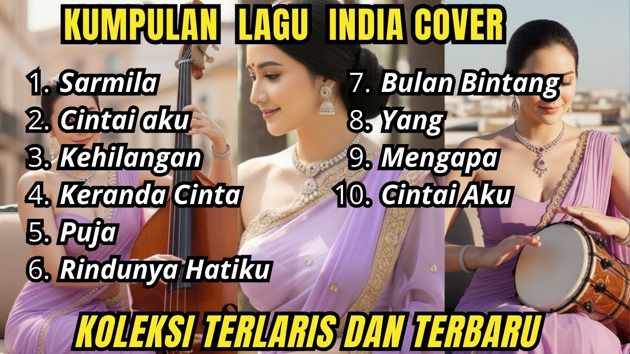 Kompilasi Lagu INDIA  TERBAIK DAN TERLARIS - Cover India By Rhomantika Cover AI