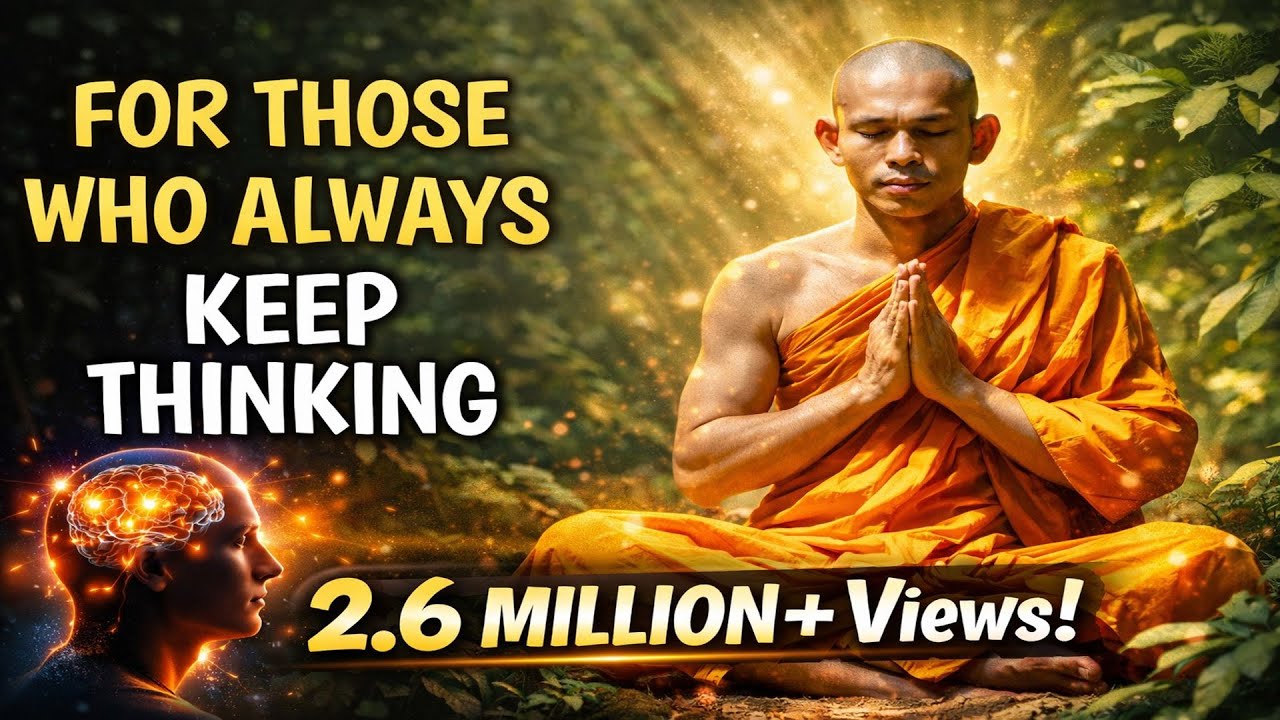 FOR THOSE WHO KEEPS THINKING ALL THE TIME | ZEN STORY TO STOP OVERTHINKING | BUDDHIST STORY |
