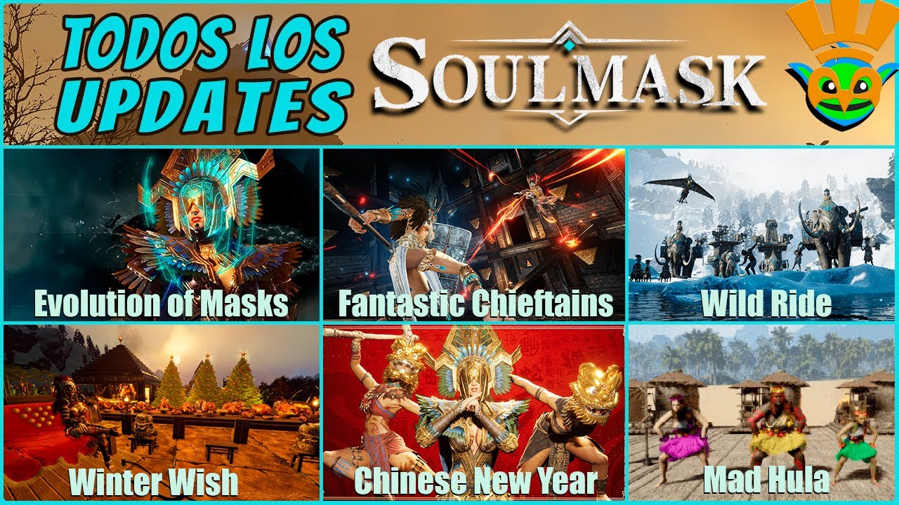 TODOS los UPDATES compilados | 👹SOULMASK | 🔷Flip🔷