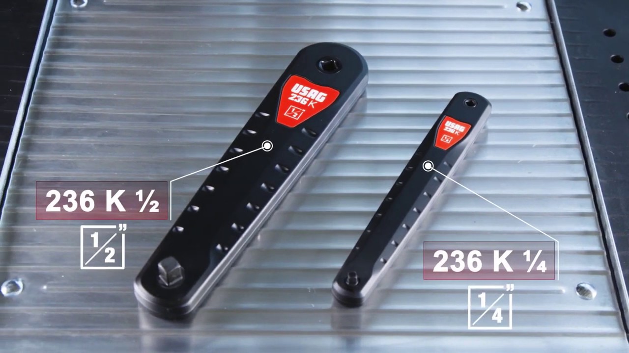 USAG 236 K 1/2 PROLUNGA A CATENA IN ALLUMINIO PER CRICCHETTO AVVITATORE IMPULSI