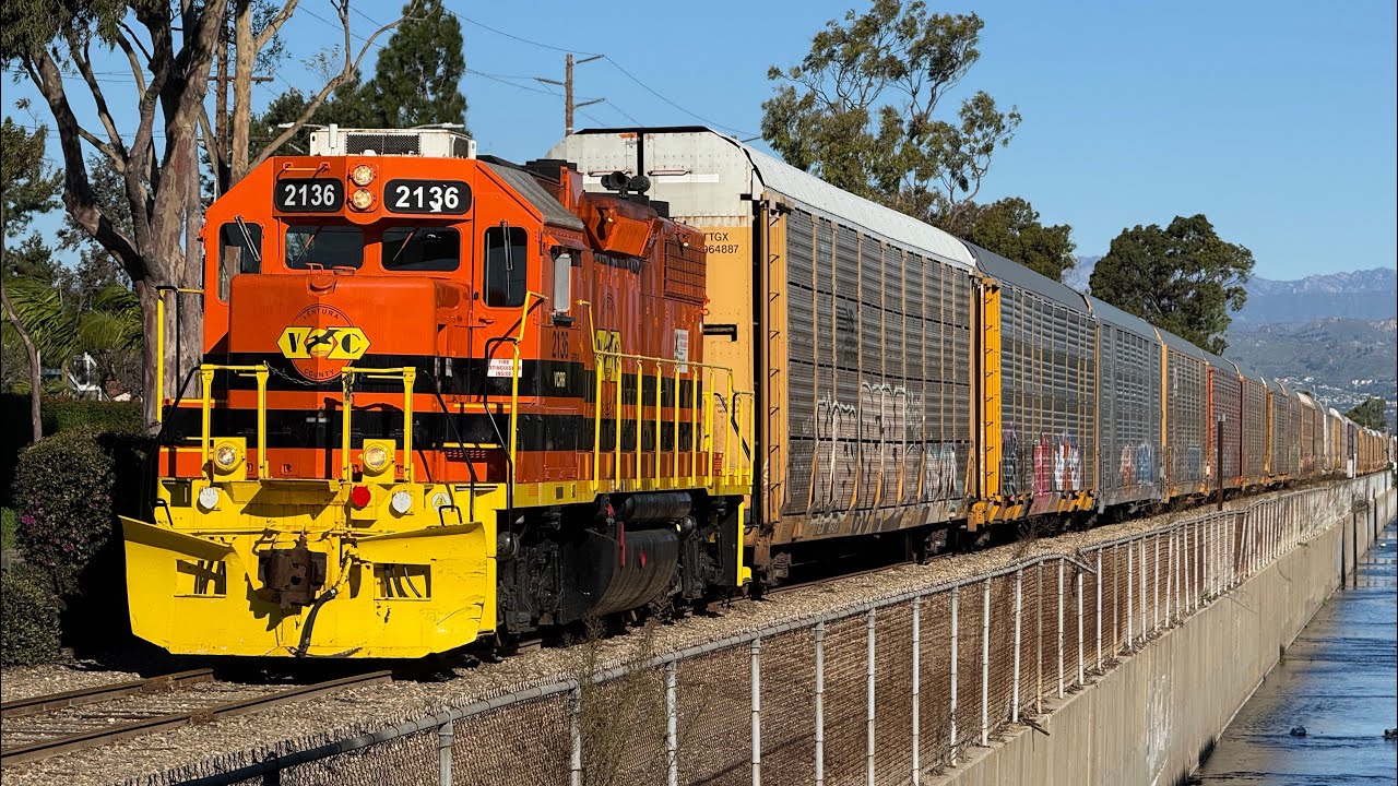 [HD] Ventura County Railroad 2136 Chase 12-29-25