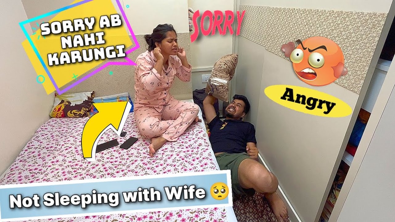 Not Sleeping with Wife 😢 She Started Shouting 😂