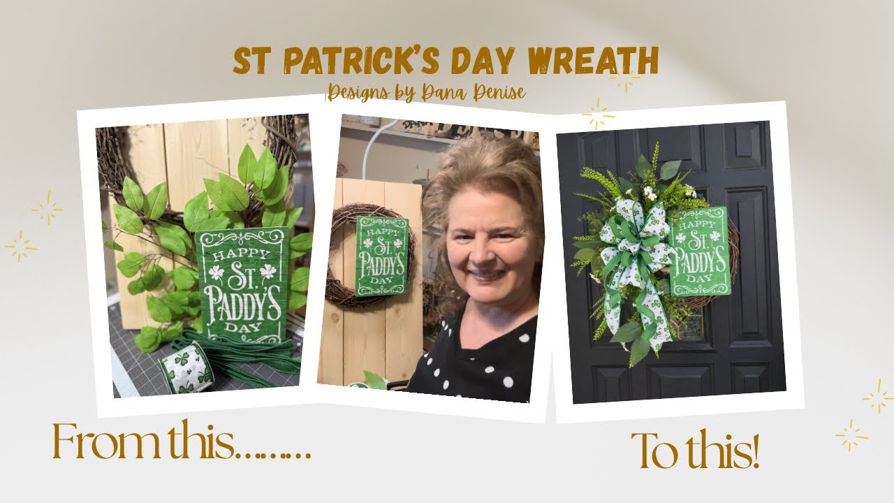 St. Patrick’s Day Wreath Tutorial