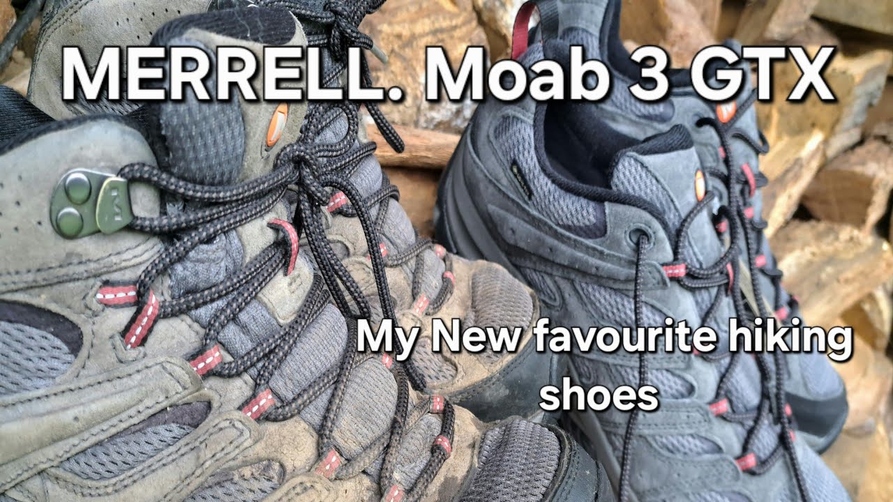 Походные туфли...Merrell MOAB 3 GTX. Моя новая любимая обувь для походов и дикого кемпинга.