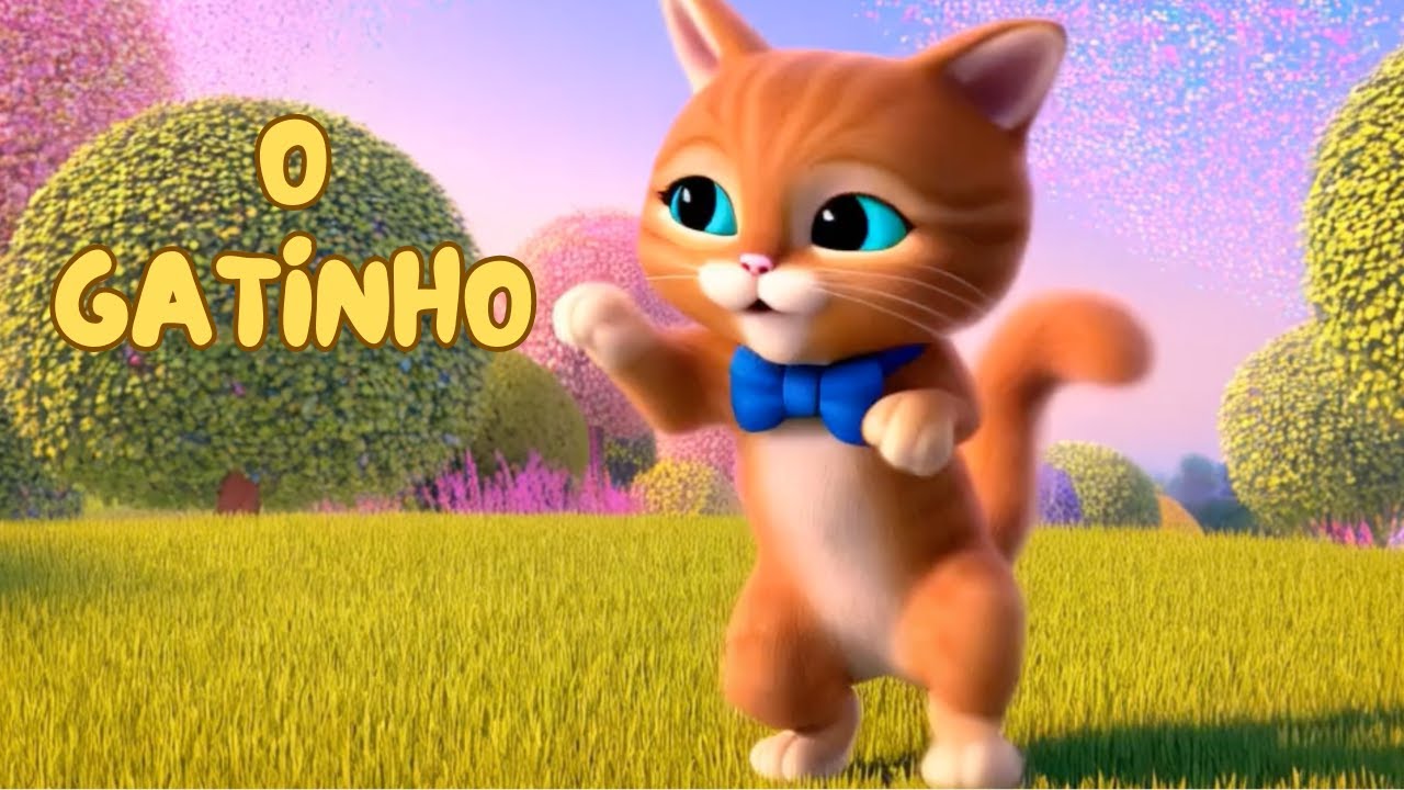 O Gatinho | Música do Gato |Turma da Gabi #musicaparacrianças #ogatinho #gato  #infantil