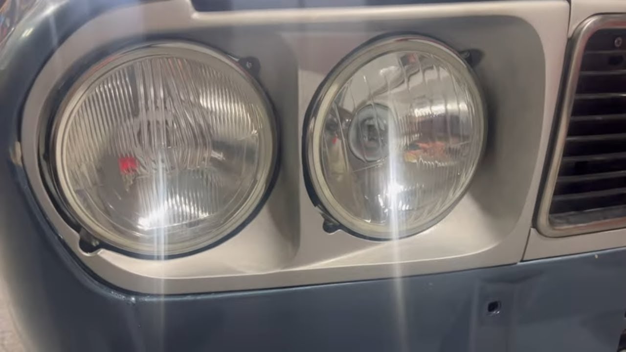 Renault 12 TS Automatic – Conversie Faruri