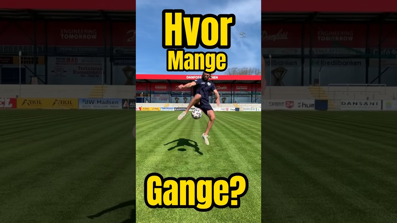 Hvor mange gange kommer Brizze rundt om bolden? ⚽️