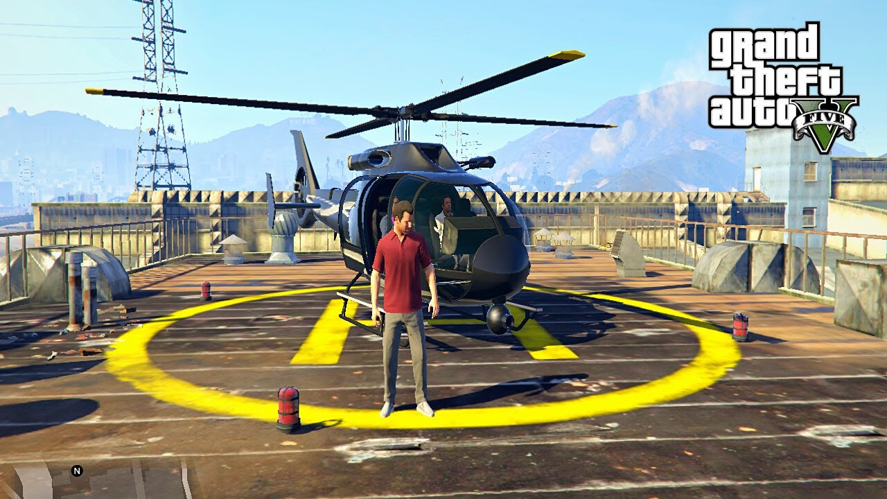 GTA 5 Mission | Reach the Helipad without alerting Rocco