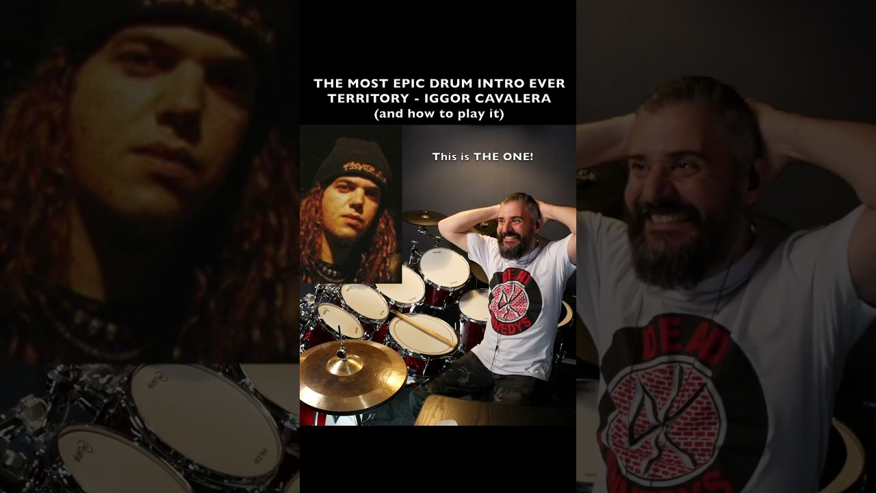 HOW TO PLAY TERRITORY ON DRUMS - 100% as recorded by IGGOR CAVALERA on Chaos AD. He approved it :)
