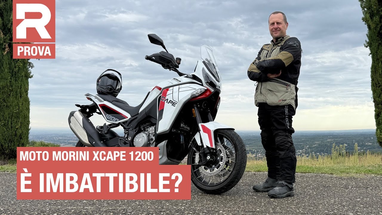 MOTO MORINI X-CAPE 1200 - prova - in sella alla prima vera maxi enduro Cinese che sfida le 