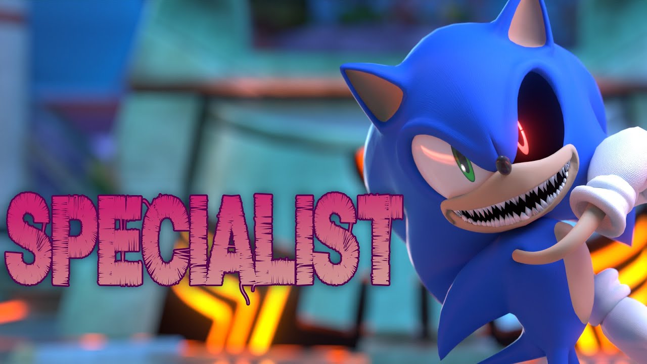 Sonic and Sonic.exe dances to Specialist (Persona 4: Dancing All Night - April fools 2022)