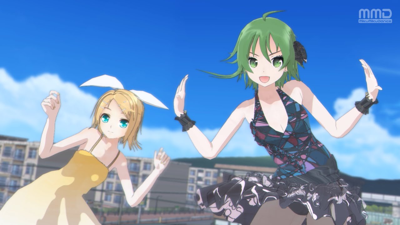 【MMD:Gumi.Rin】drop COMPLEX candy GIRL (LOL)【Mashup】1080p