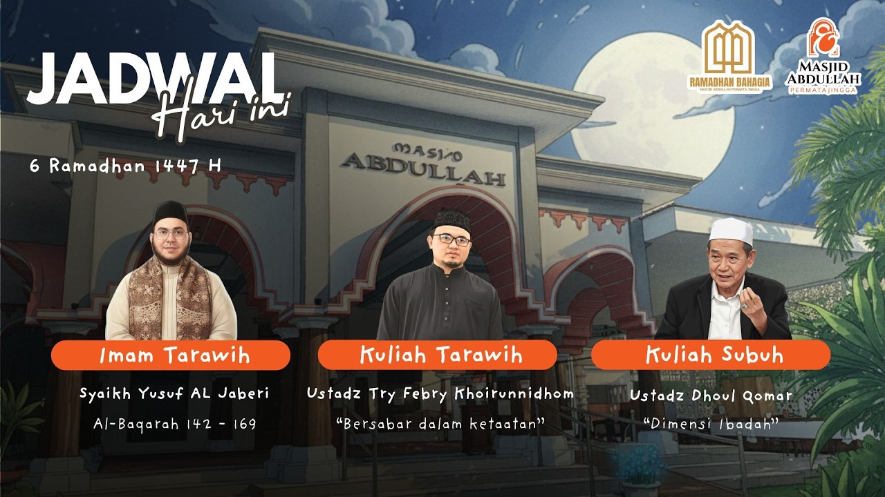 “Bersabar dalam ketaatan” | Ustadz Try Febry Khoirunnidhom