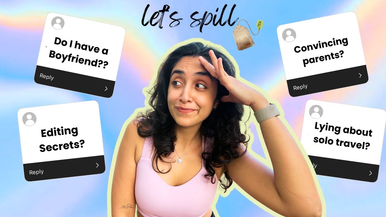 Unfiltered Q&A + travel advice + packing for my next trip!