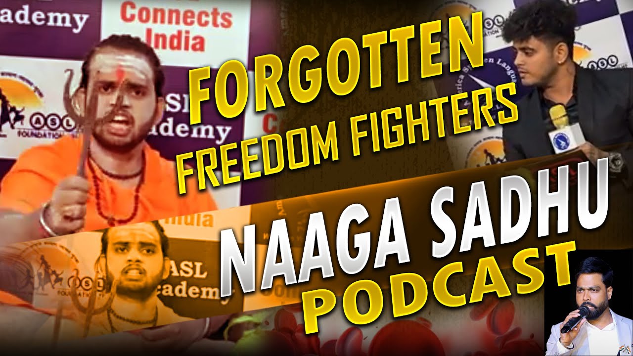 Naga Sadhu Podcast | Forgotten Freedom Fighters  #podcast #students #aslpvtltd #viral #trending 